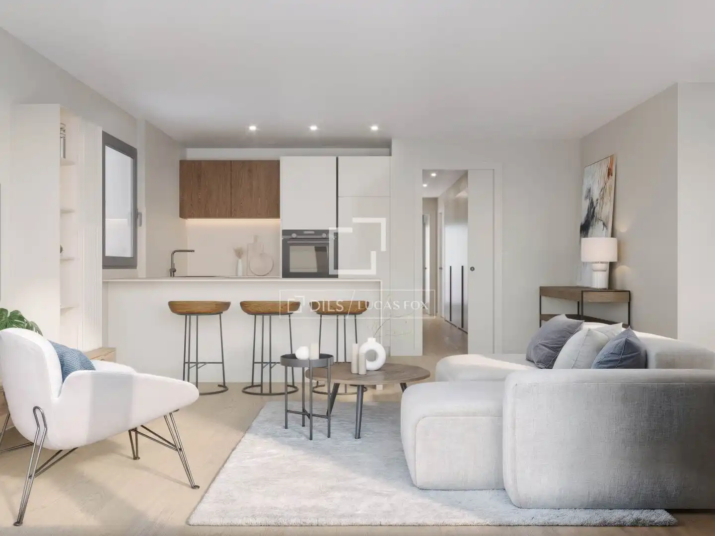 Sala de estar de Piso en venta en La Massana con Calefacción, Parquet y Trastero