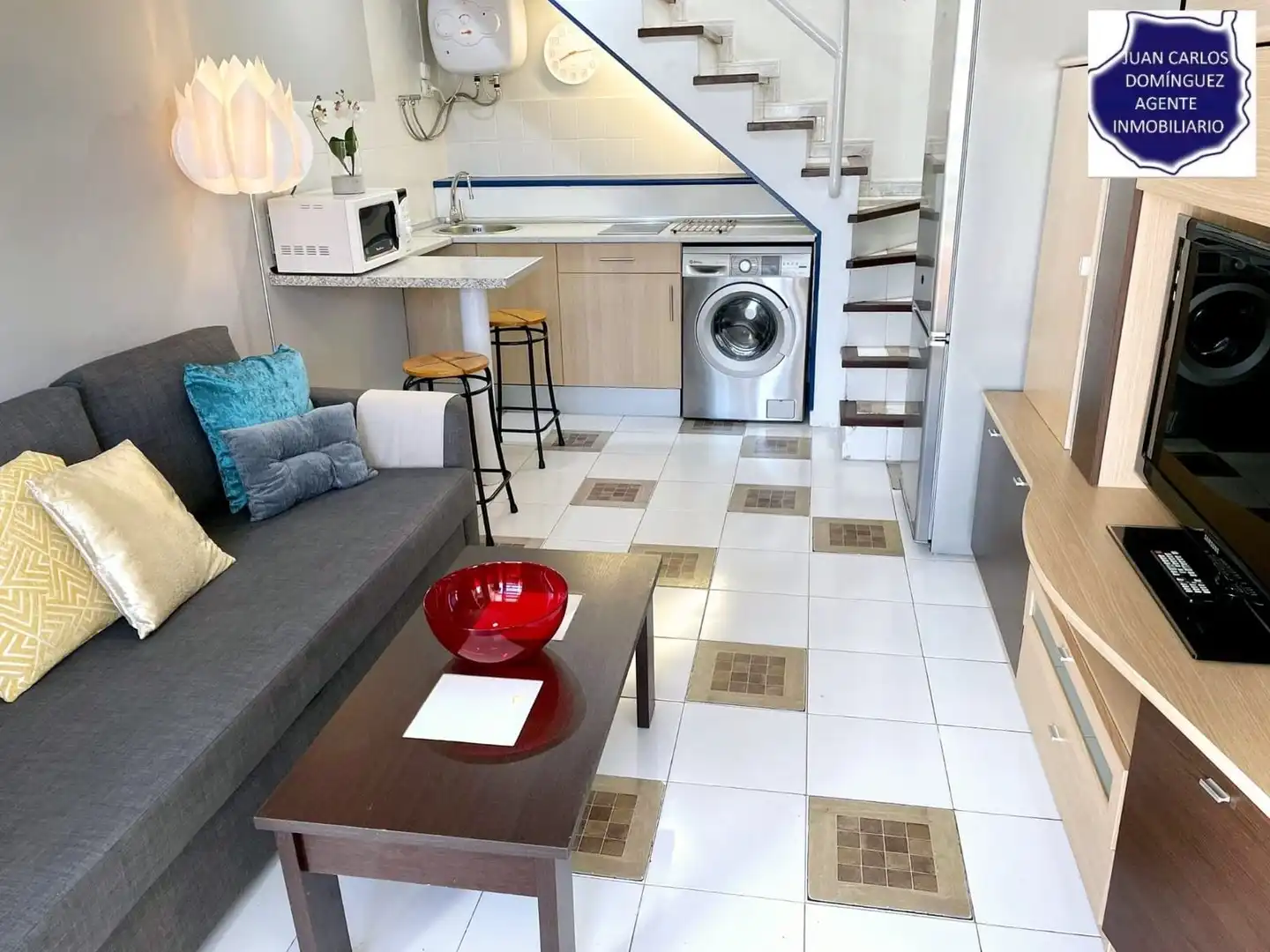 Küche von Maisonette zur Miete in San Bartolomé de Tirajana mit Terrasse, Möbliert und Gemeinschaftspool