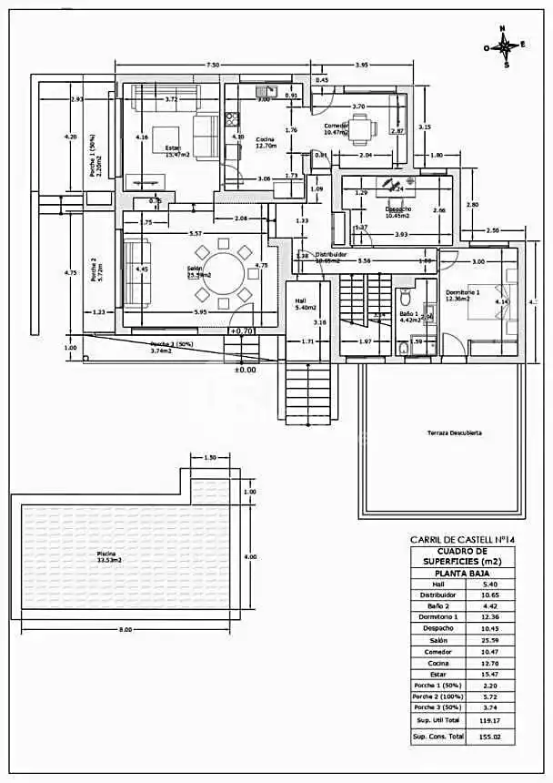 Haus oder Chalet zum Verkauf in Málaga mit Klimaanlage, Privatgarten und Terrasse
