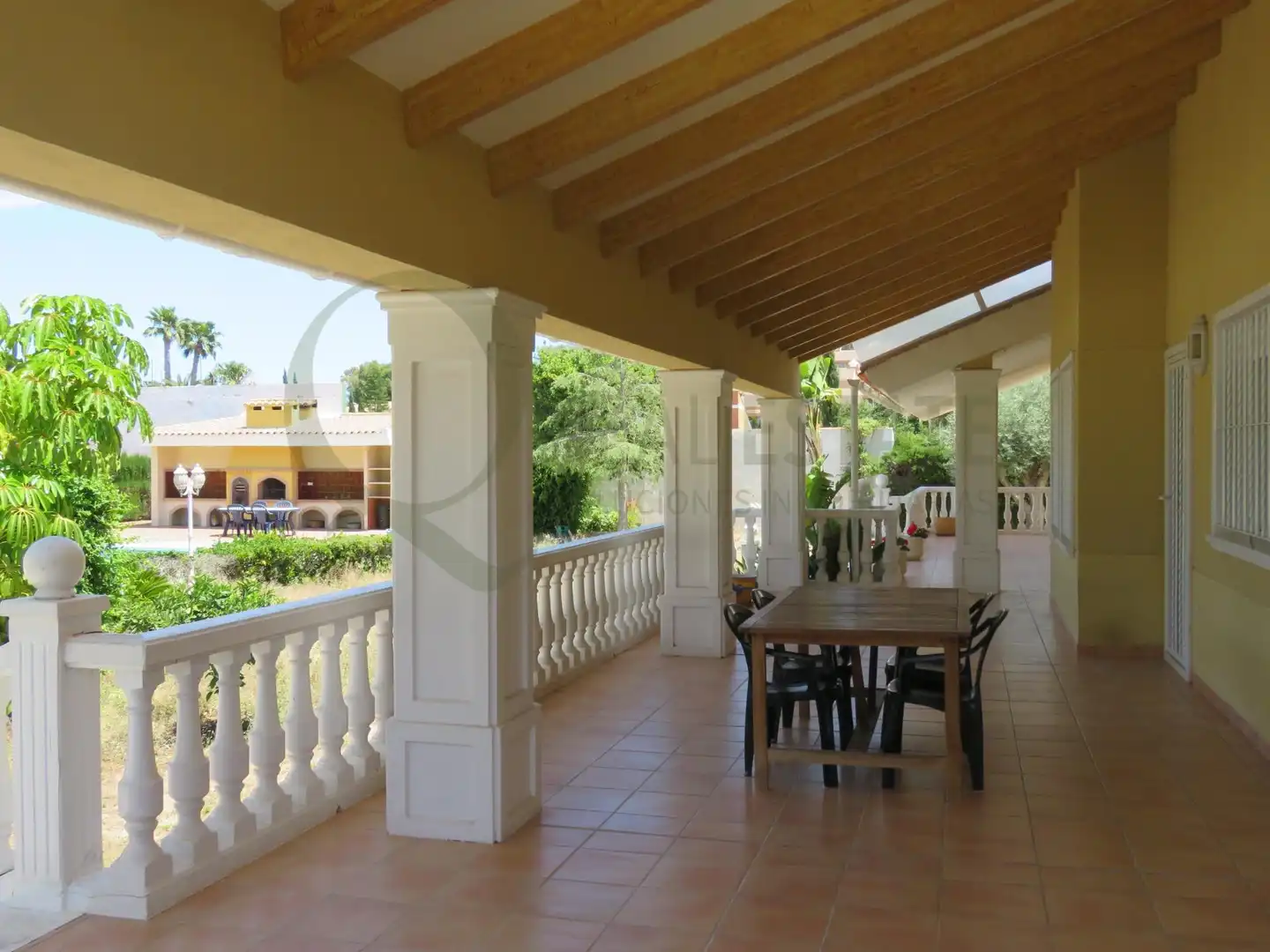 Terraza de Casa o chalet en venta en Mutxamel con Calefacción, Jardín privado y Terraza