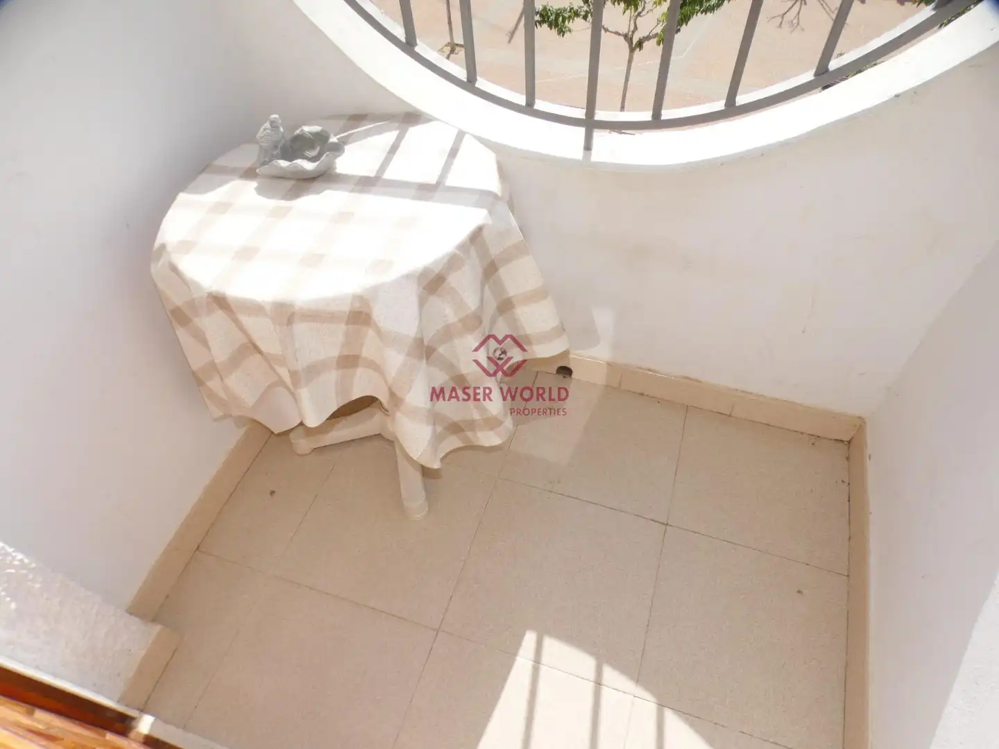 Terraza de Apartamento en venta en Mazarrón con Aire acondicionado, Parquet y Amueblado