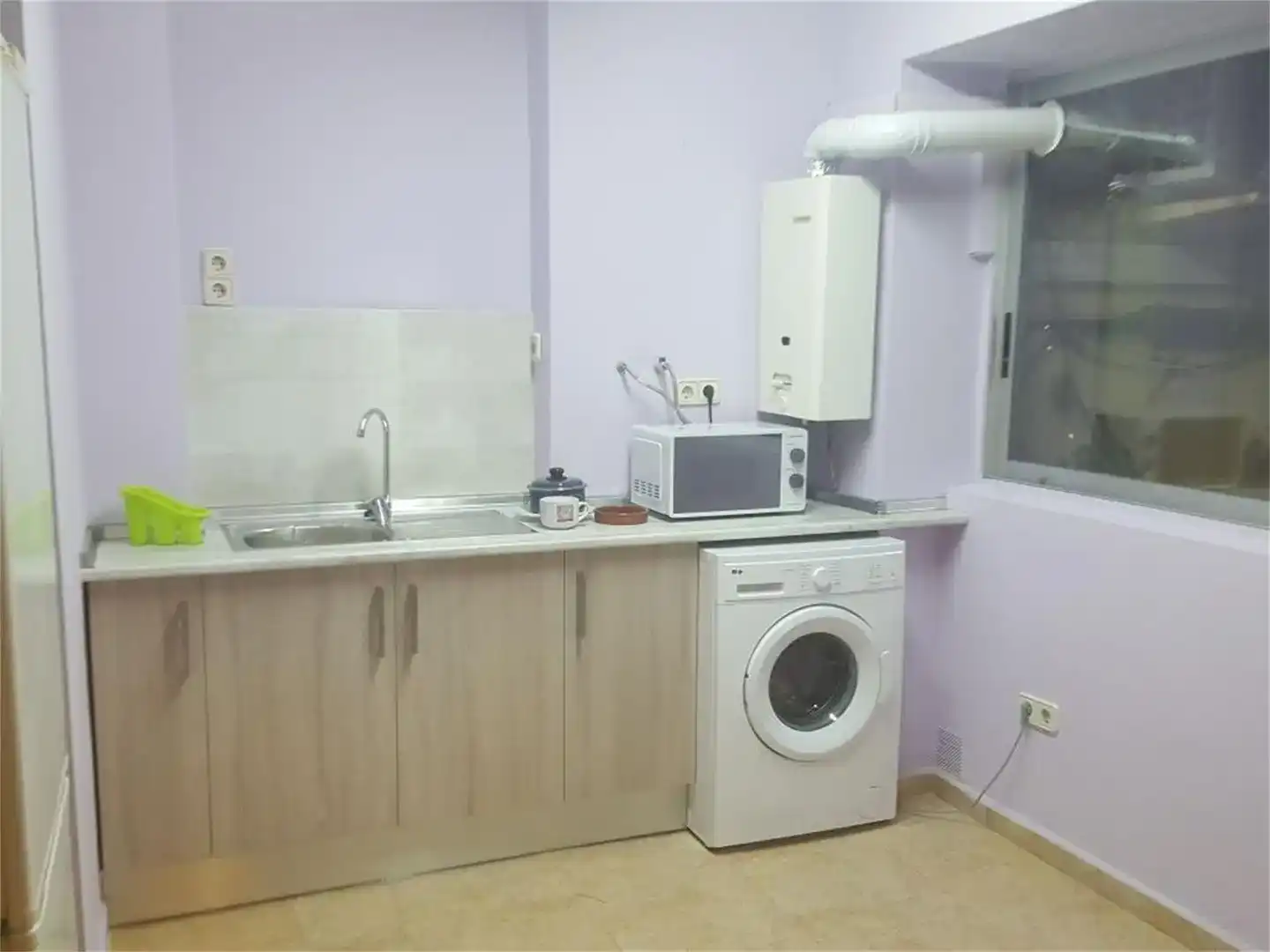 Kitchen of Apartments for rent in Benidorm  with Air Conditioner and Furnished