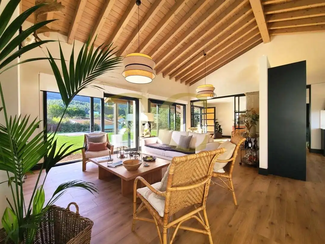 Living room of Houses for sale in Ribadesella  with Air Conditioner, Heating and Private garden
