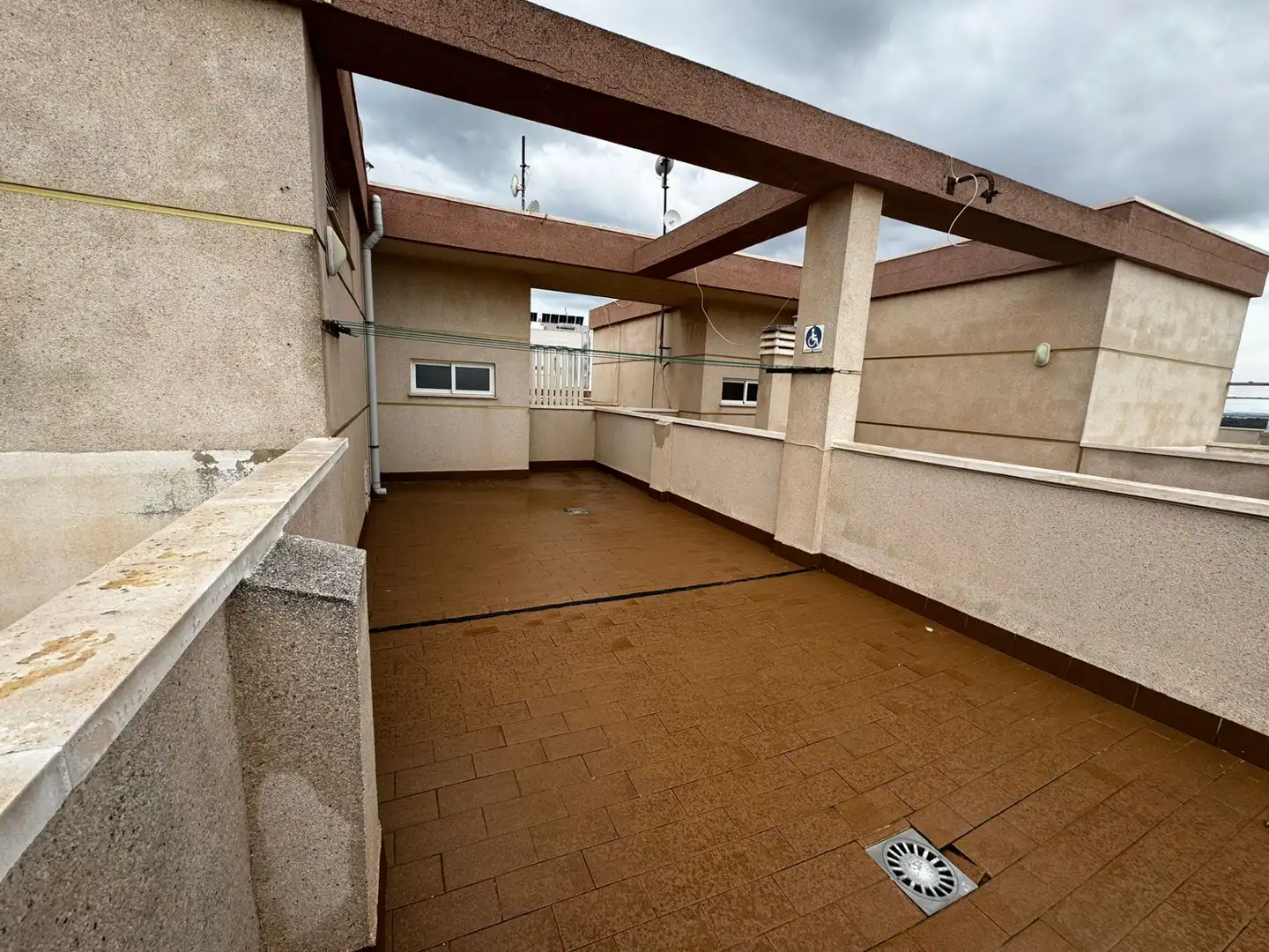 Terrasse von Dachboden zum Verkauf in Torrevieja mit Klimaanlage, Terrasse und Möbliert