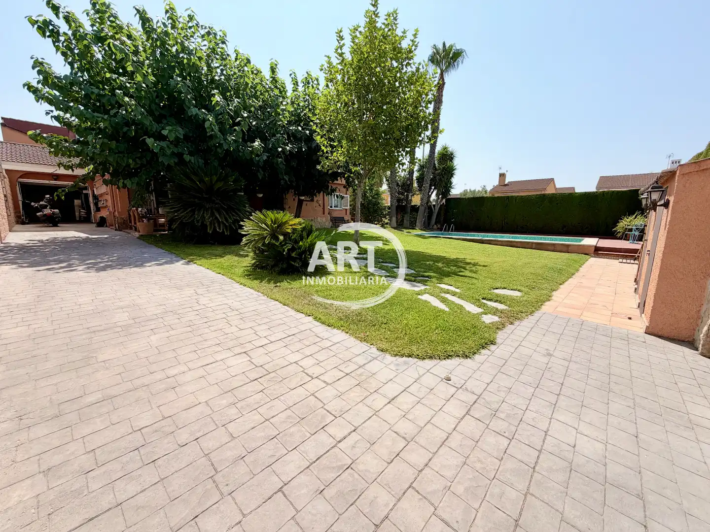 Jardí de Casa o xalet en venda en San Antonio de Benagéber amb Aire condicionat, Calefacció i Jardí privat