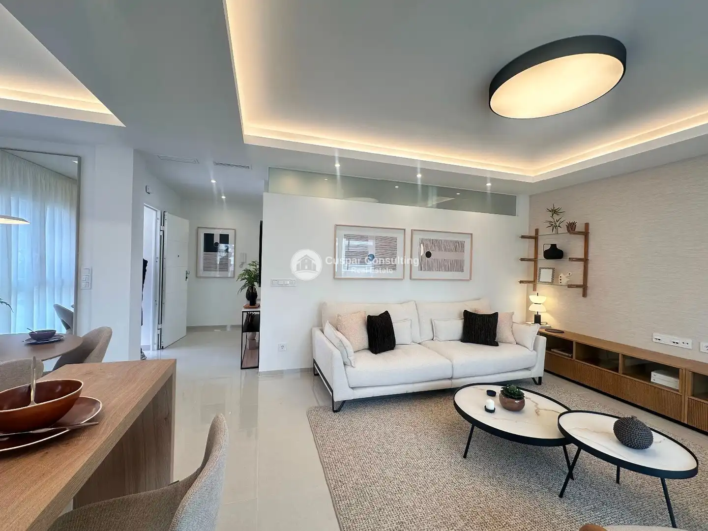 Sala de estar de Apartamento en venta en Rojales con Aire acondicionado, Calefacción y Jardín privado