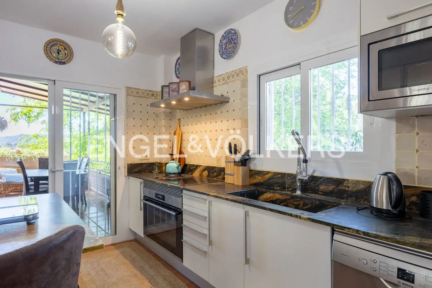 Kitchen of Houses for rent in Riba-roja de Túria  with Air Conditioner, Heating and Private garden
