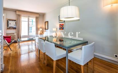 Dining room of Flat for sale in  Barcelona Capital  with Air Conditioner, Heating and Terrace