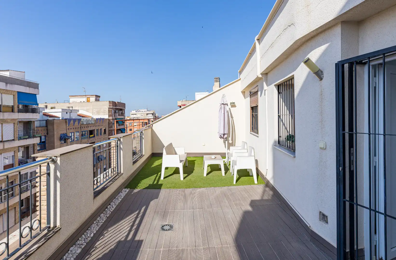 Terraza de Ático en venta en Alcantarilla con Aire acondicionado, Calefacción y Parquet