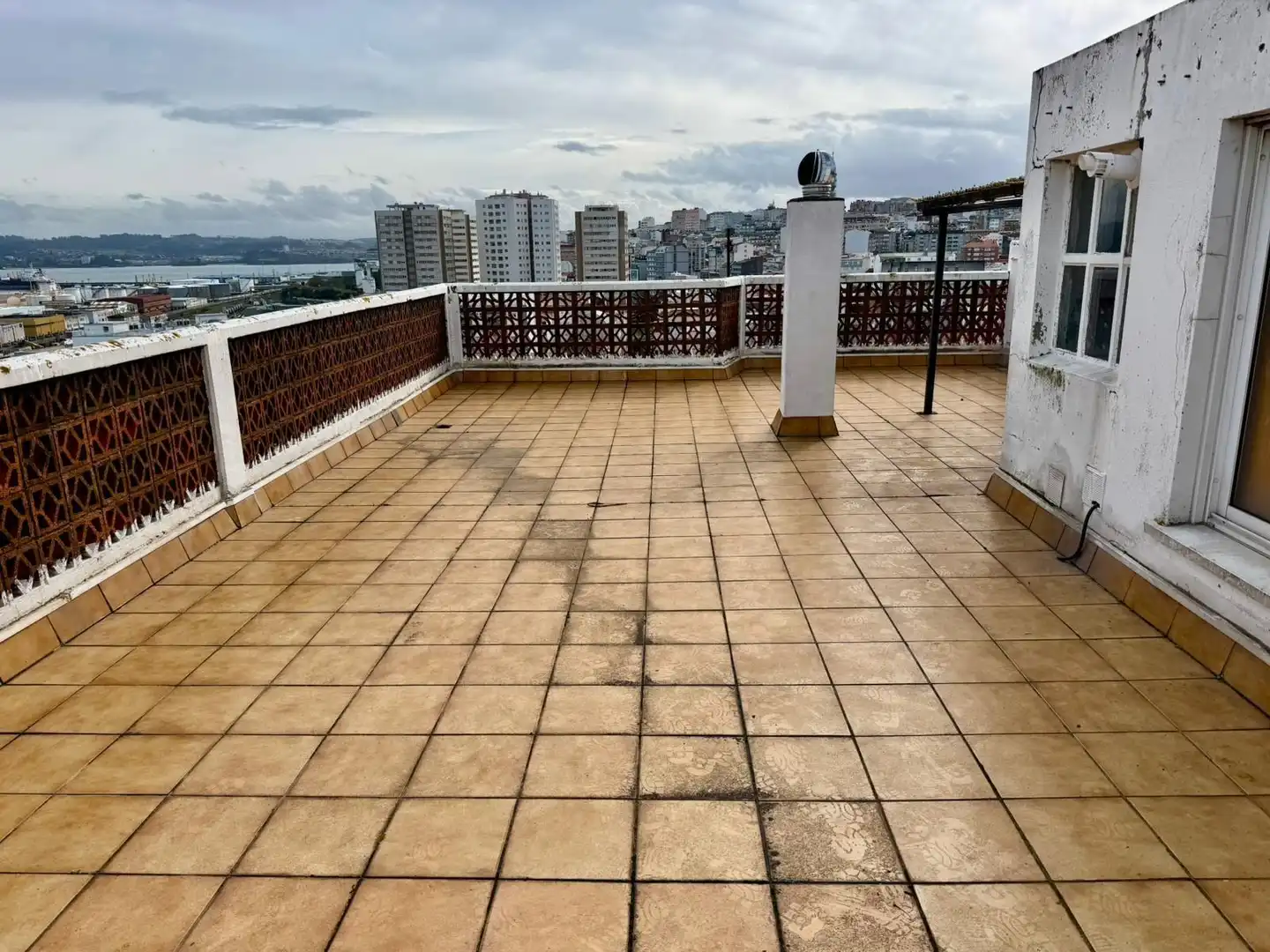 Terrace of Flat for sale in A Coruña Capital   with Heating, Terrace and Storage room