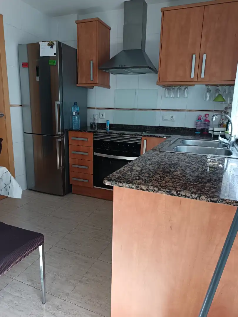 Cocina de Casa adosada en venta en Almazora / Almassora con Aire acondicionado, Calefacción y Terraza