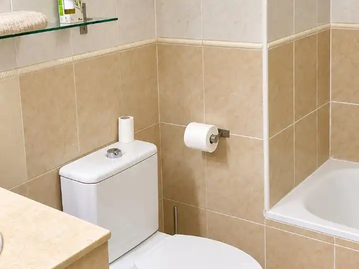 Baño de Dúplex en venta en Lloret de Mar con Aire acondicionado, Terraza y Balcón