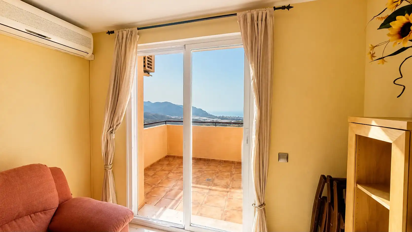 Balcony of Study for sale in Vícar  with Air Conditioner, Terrace and Storage room