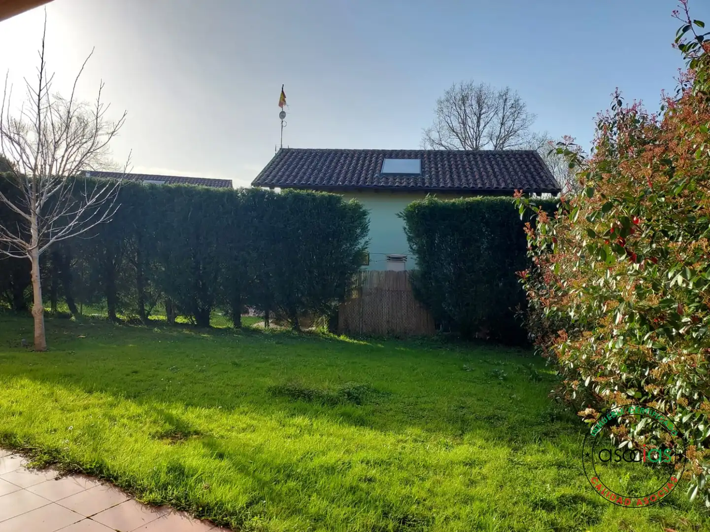 Jardí de Casa o xalet en venda en Parres amb Calefacció, Jardí privat i Terrassa
