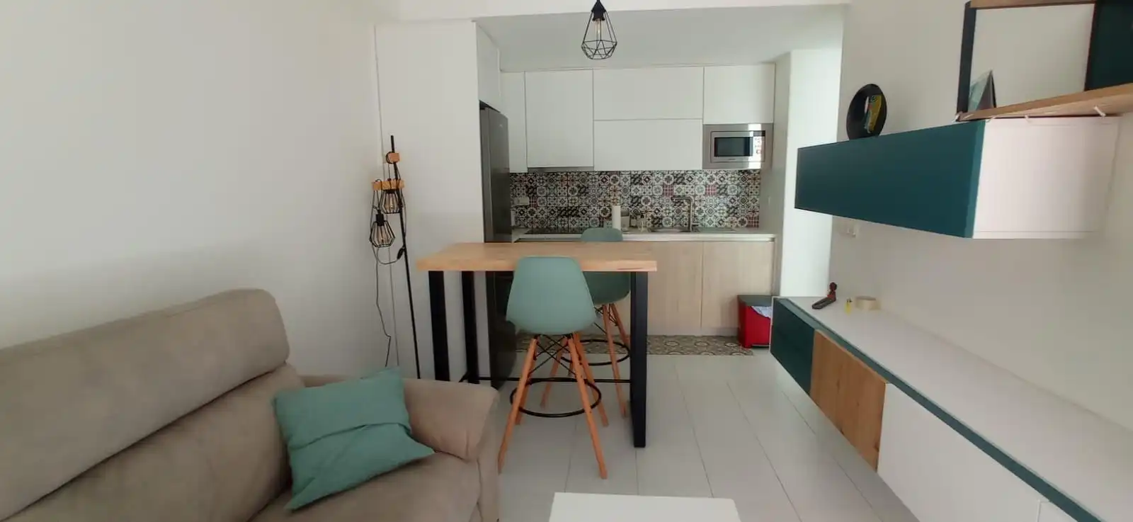 Kitchen of Apartments for rent in Murcia  with Air Conditioner, Furnished and Balcony