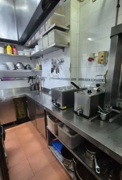 Cocina de Local en traspaso en Madrid con Aire acondicionado, Calefacción y Terraza