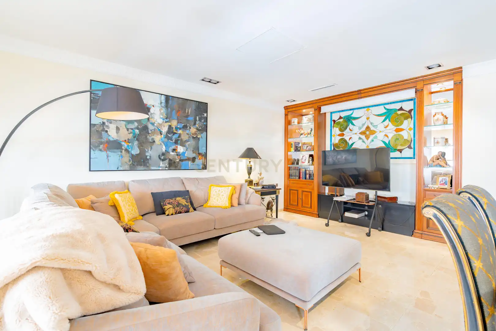 Sala de estar de Casa o chalet en venta en Albal con Aire acondicionado, Jardín privado y Trastero