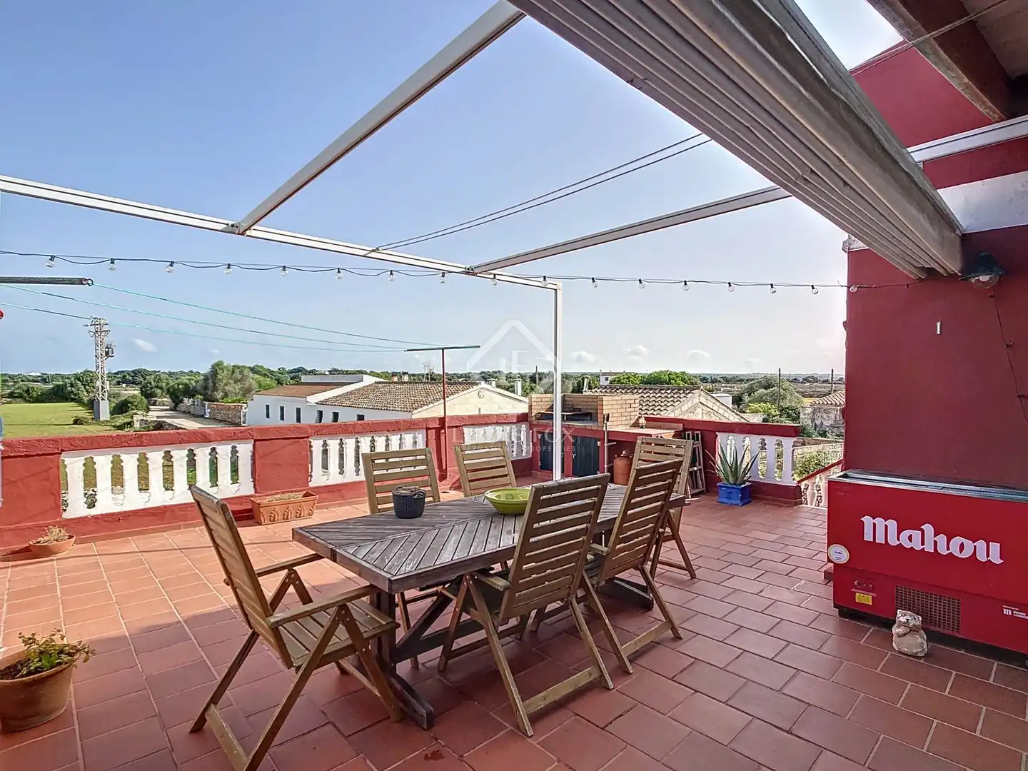 Terrace of Country homes for sale in Ciutadella de Menorca  with Air Conditioner, Heating and Private garden