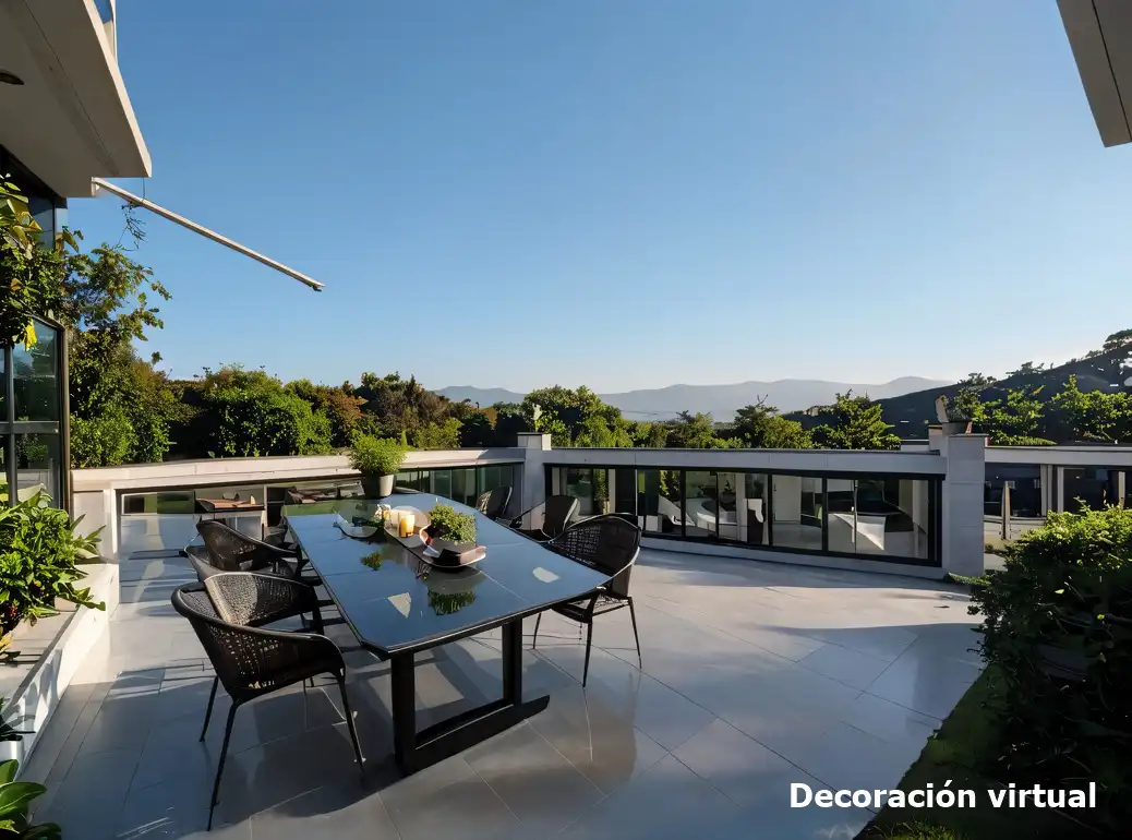 Terrassa de Casa o xalet en venda en Alhaurín de la Torre amb Aire condicionat, Calefacció i Jardí privat