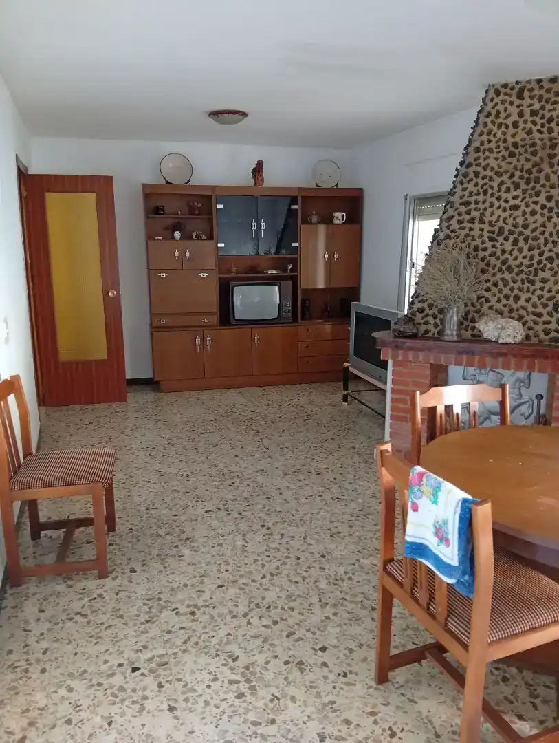 Sala de estar de Piso en venta en Graja de Campalbo con Jardín privado, Trastero y Amueblado
