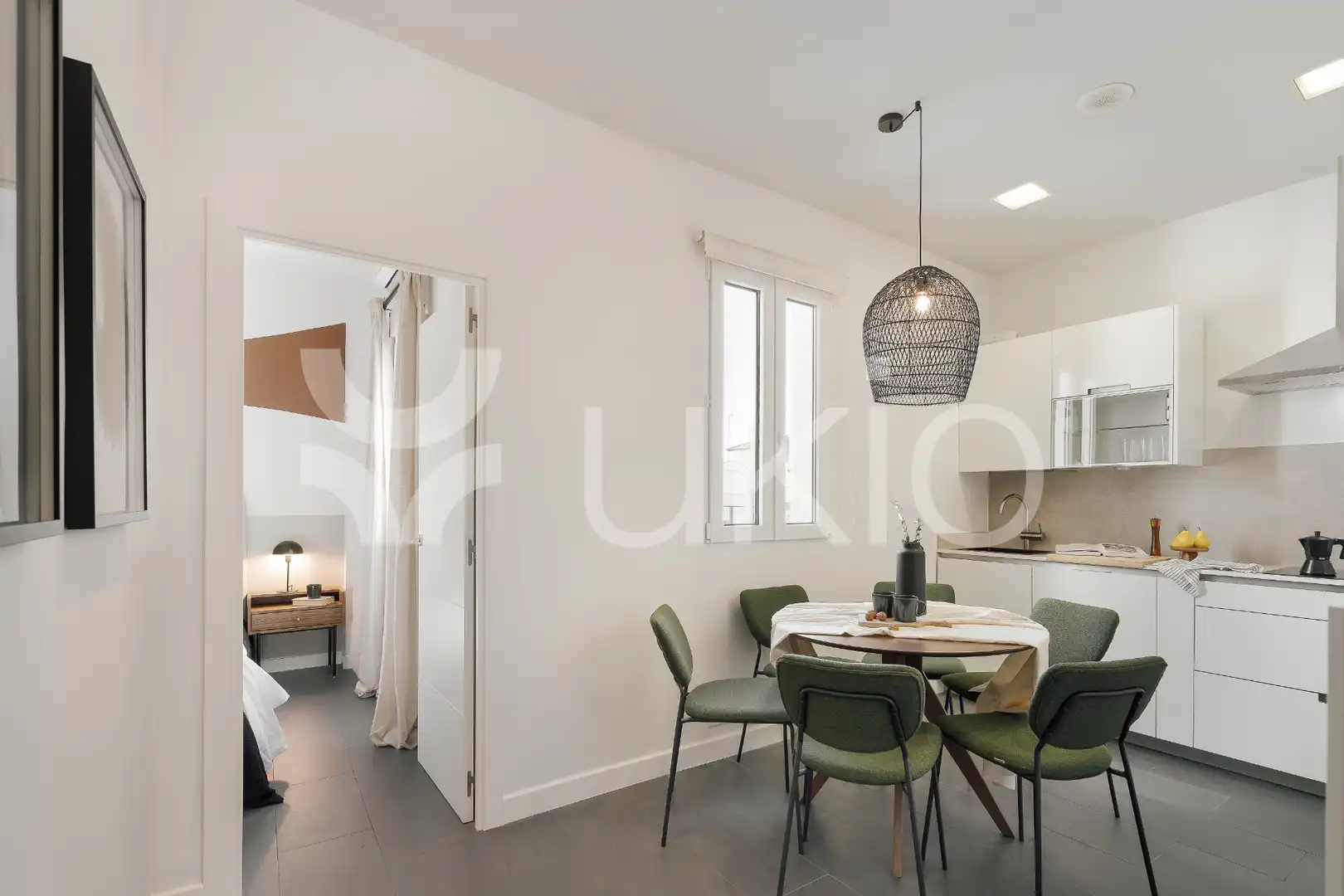 Habitación de Apartamento de alquiler en Madrid con Aire acondicionado, Calefacción y Terraza