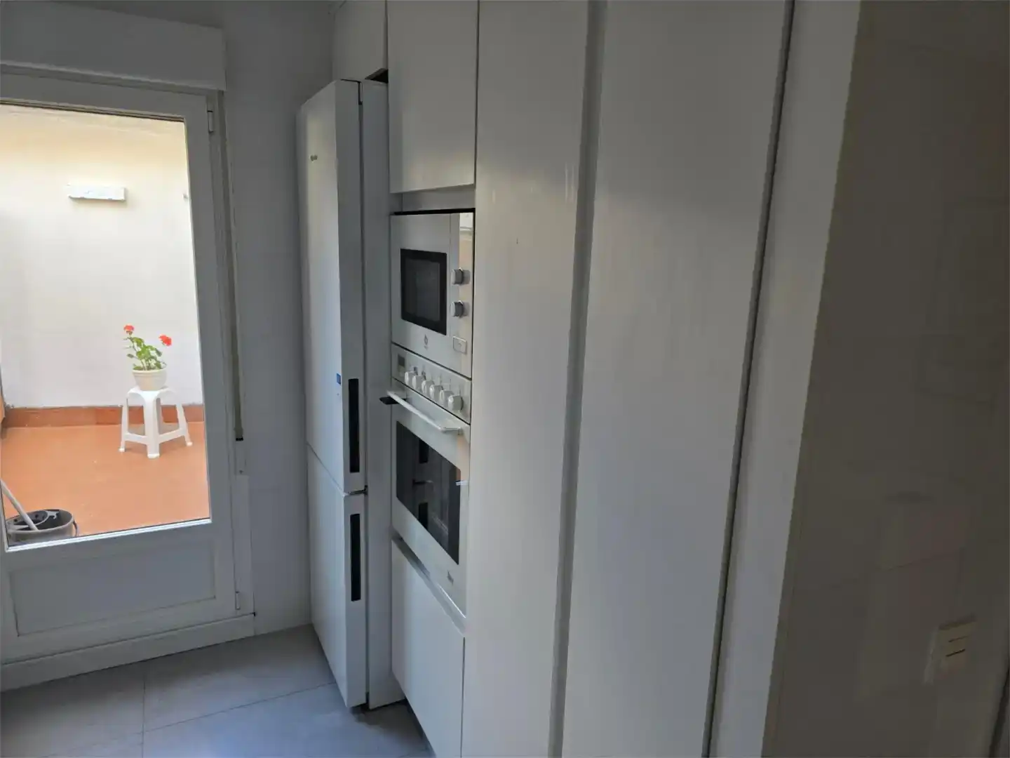 Cocina de Piso de alquiler en Valencia de Don Juan con Amueblado, Horno y Lavadora