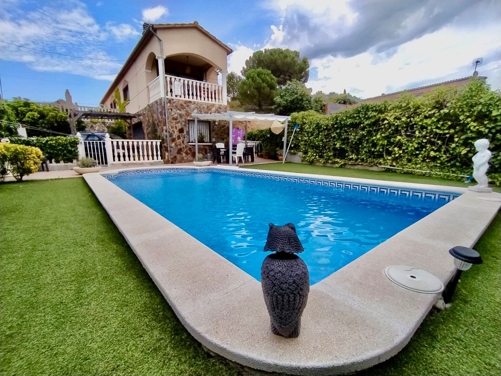 Swimming pool of House or chalet for sale in Sant Esteve Sesrovires  with Heating, Private garden and Terrace