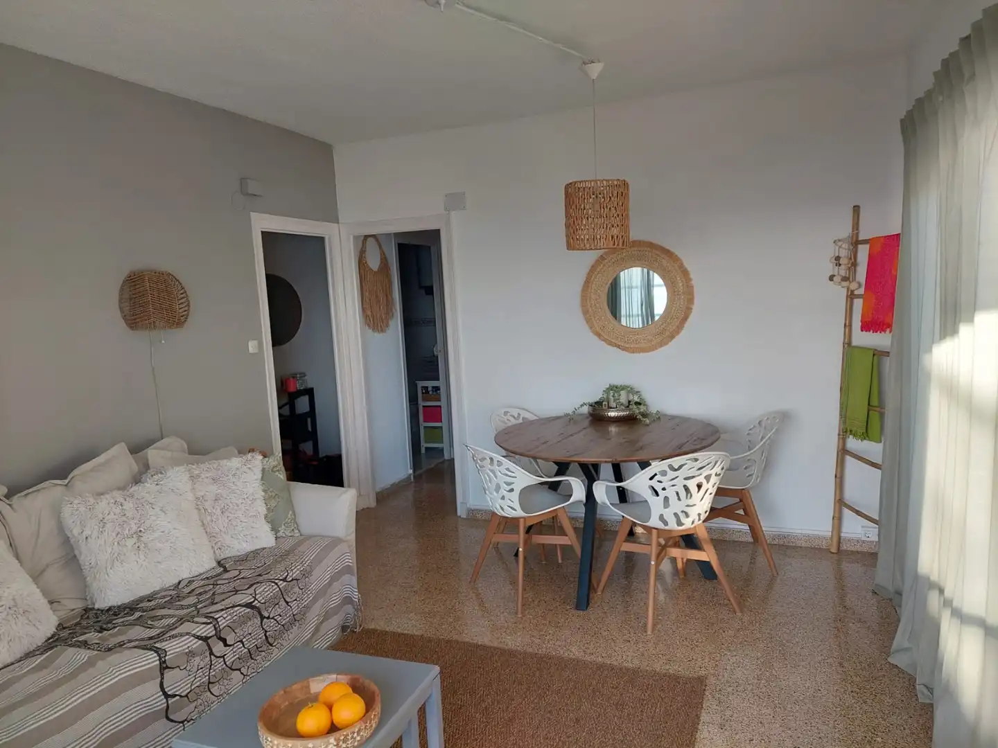 Comedor de Apartamento en venta en Calpe / Calp con Aire acondicionado, Terraza y Amueblado