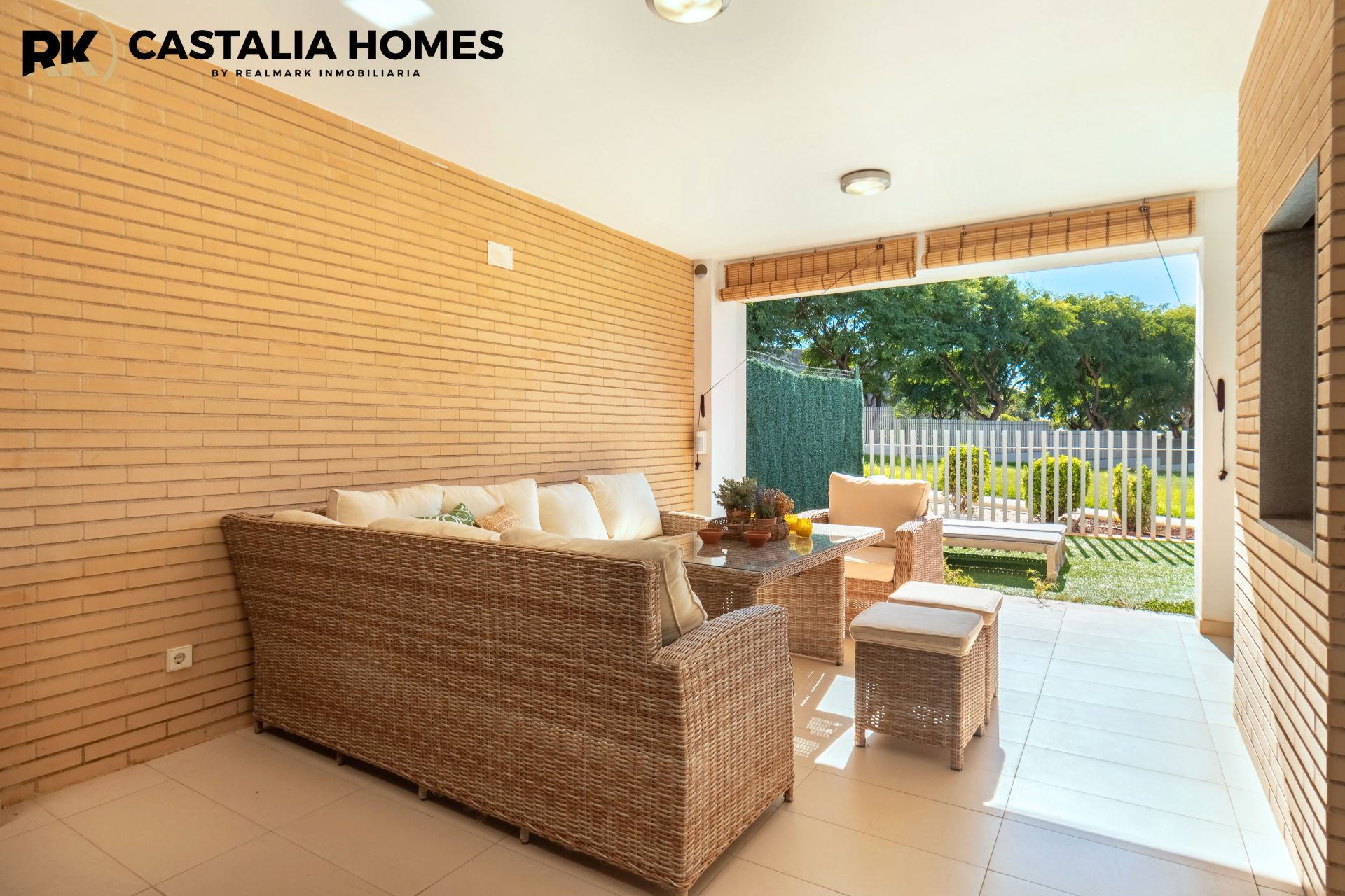 Terrace of Apartment for sale in Oropesa del Mar / Orpesa  with Air Conditioner, Private garden and Terrace