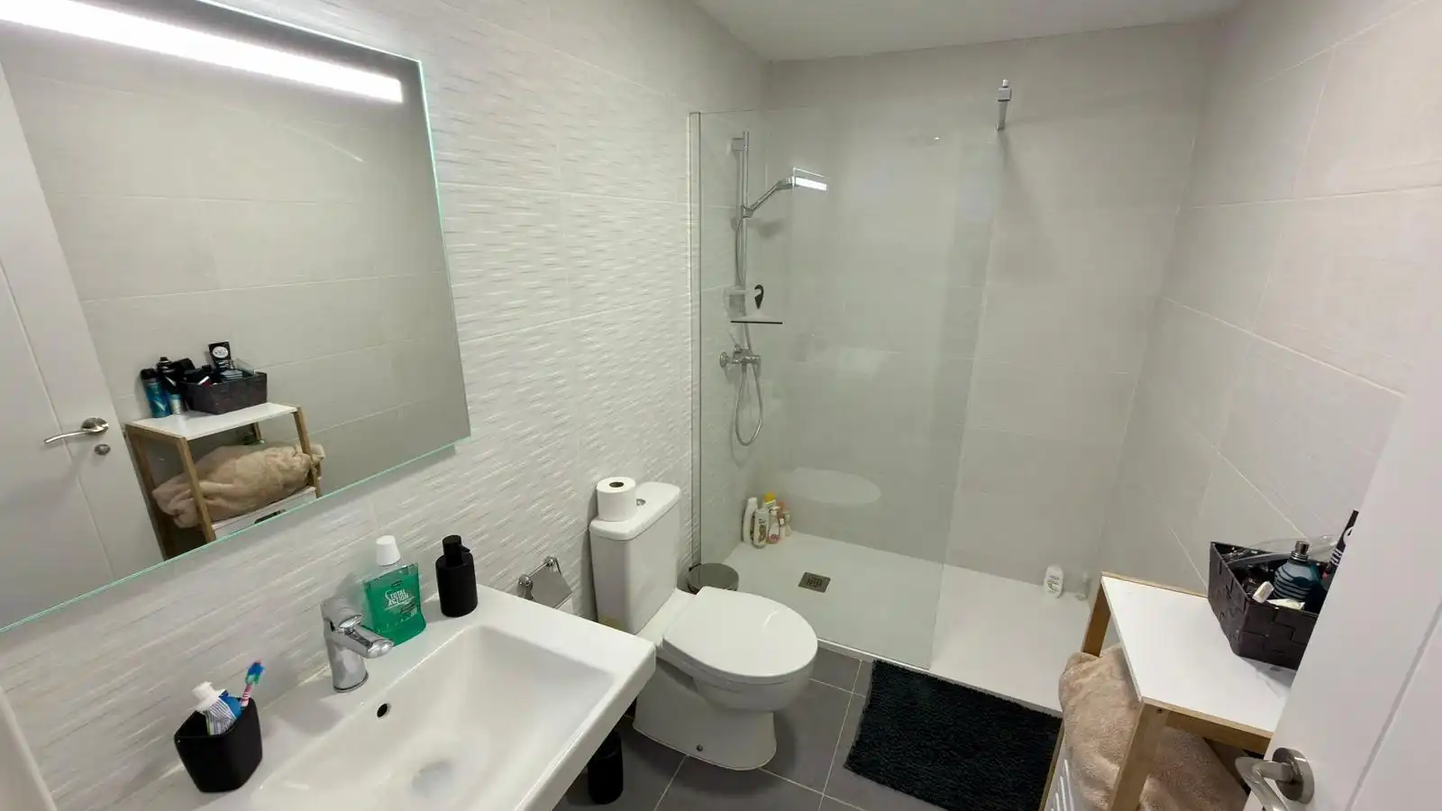 Badezimmer von Maisonette zum Verkauf in Finestrat mit Klimaanlage, Heizung und Privatgarten
