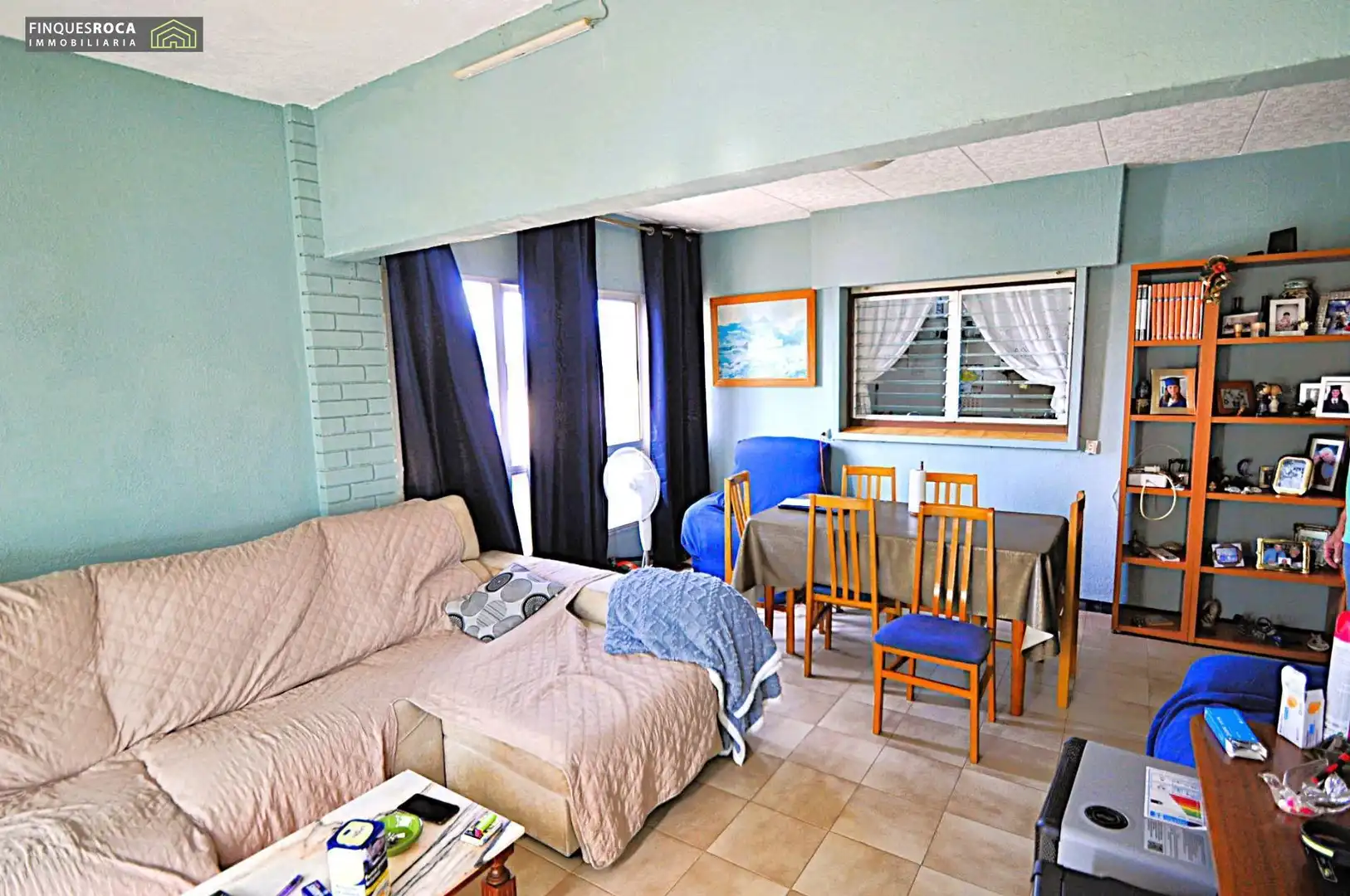 Sala de estar de Casa o chalet en venta en L'Aldea con Aire acondicionado, Calefacción y Jardín privado