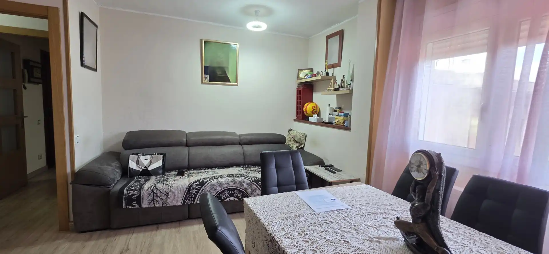 Sala de estar de Piso en venta en Terrassa con Calefacción y Parquet