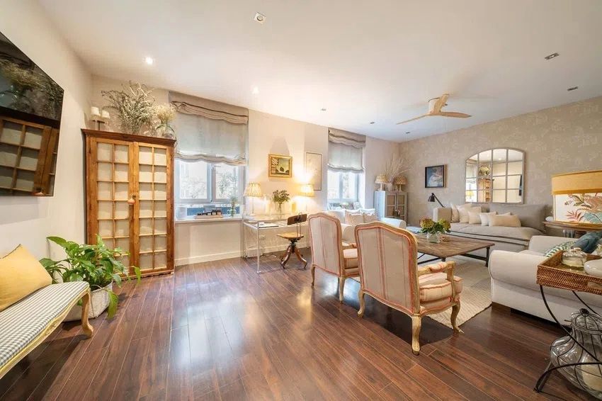 Sala d'estar de Dúplex en venda en  Madrid Capital amb Aire condicionat, Calefacció i Traster