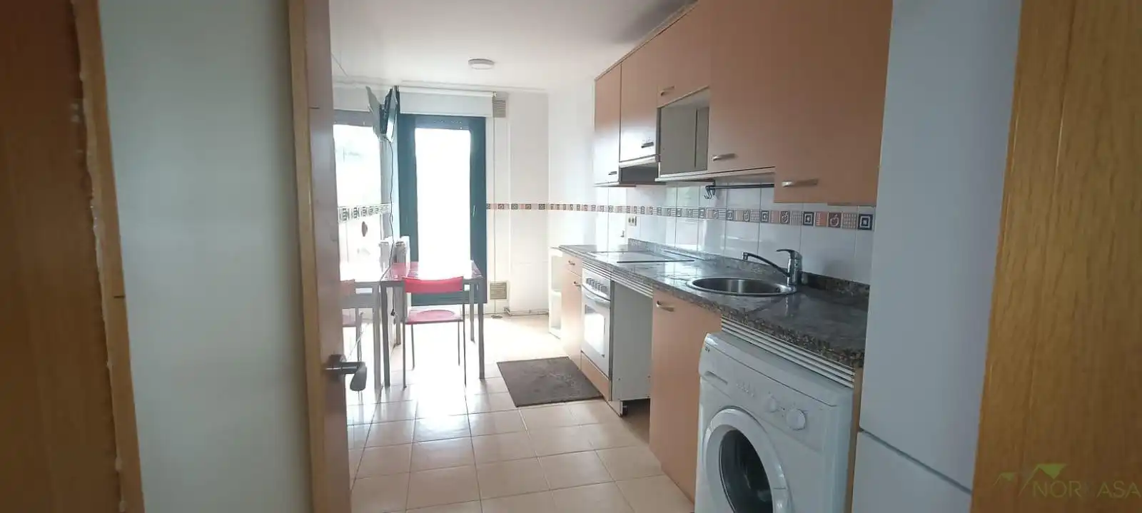 Küche von Wohnung zum Verkauf in Llanera mit Heizung, Parkett und Terrasse