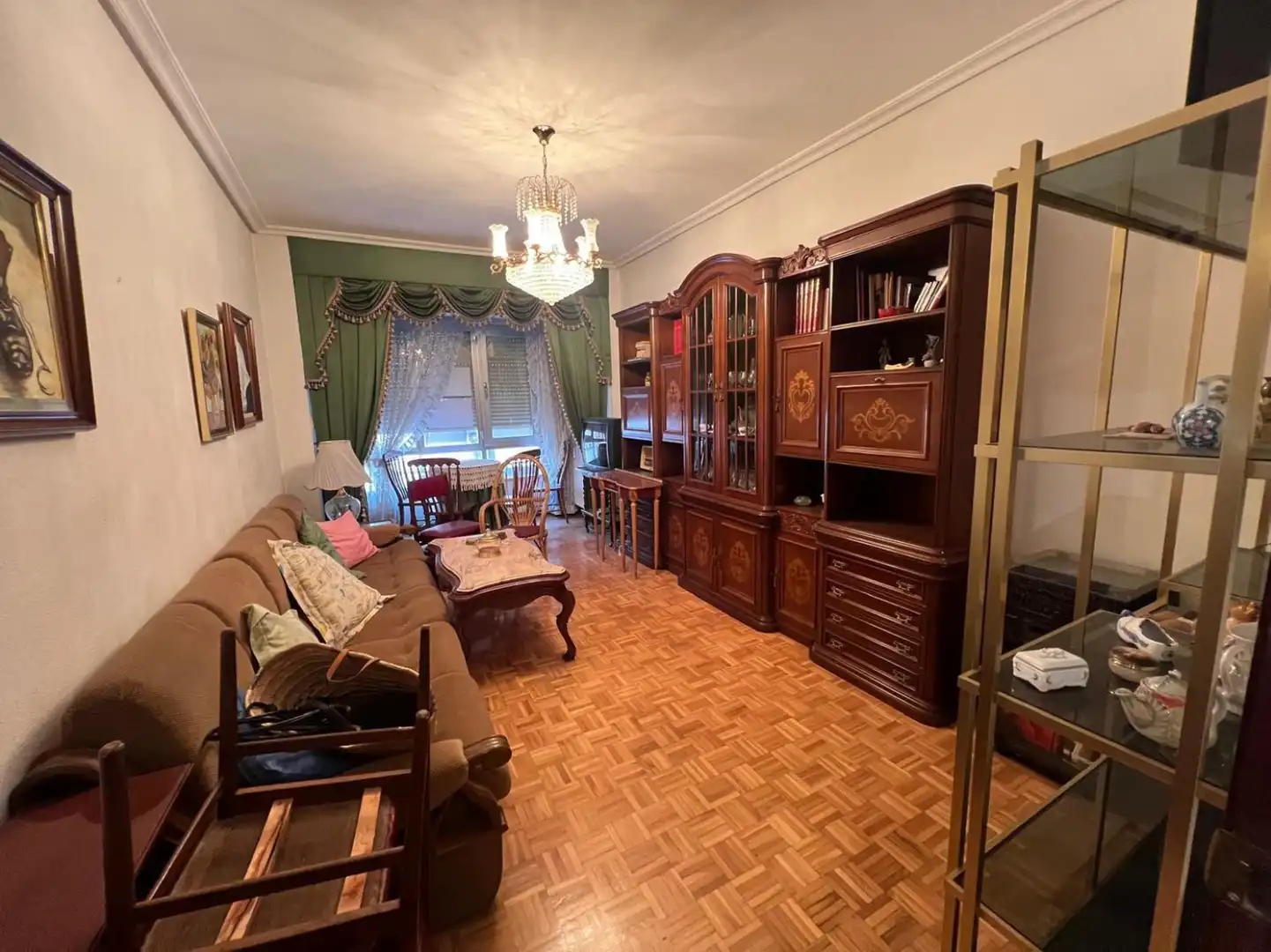 Sala de estar de Piso en venta en  Logroño con Terraza
