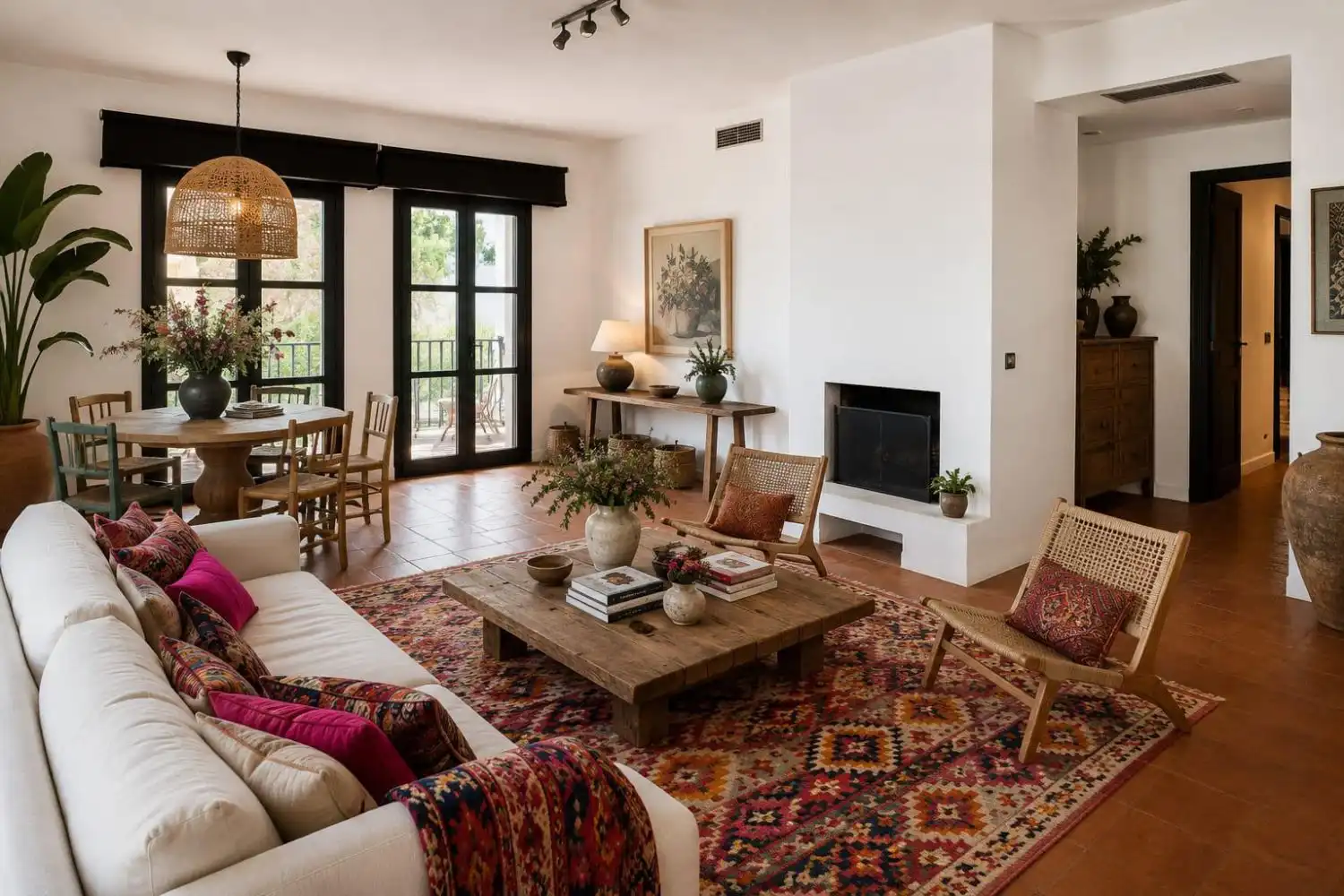 Sala d'estar de Pis en venda en Marbella amb Calefacció i Terrassa