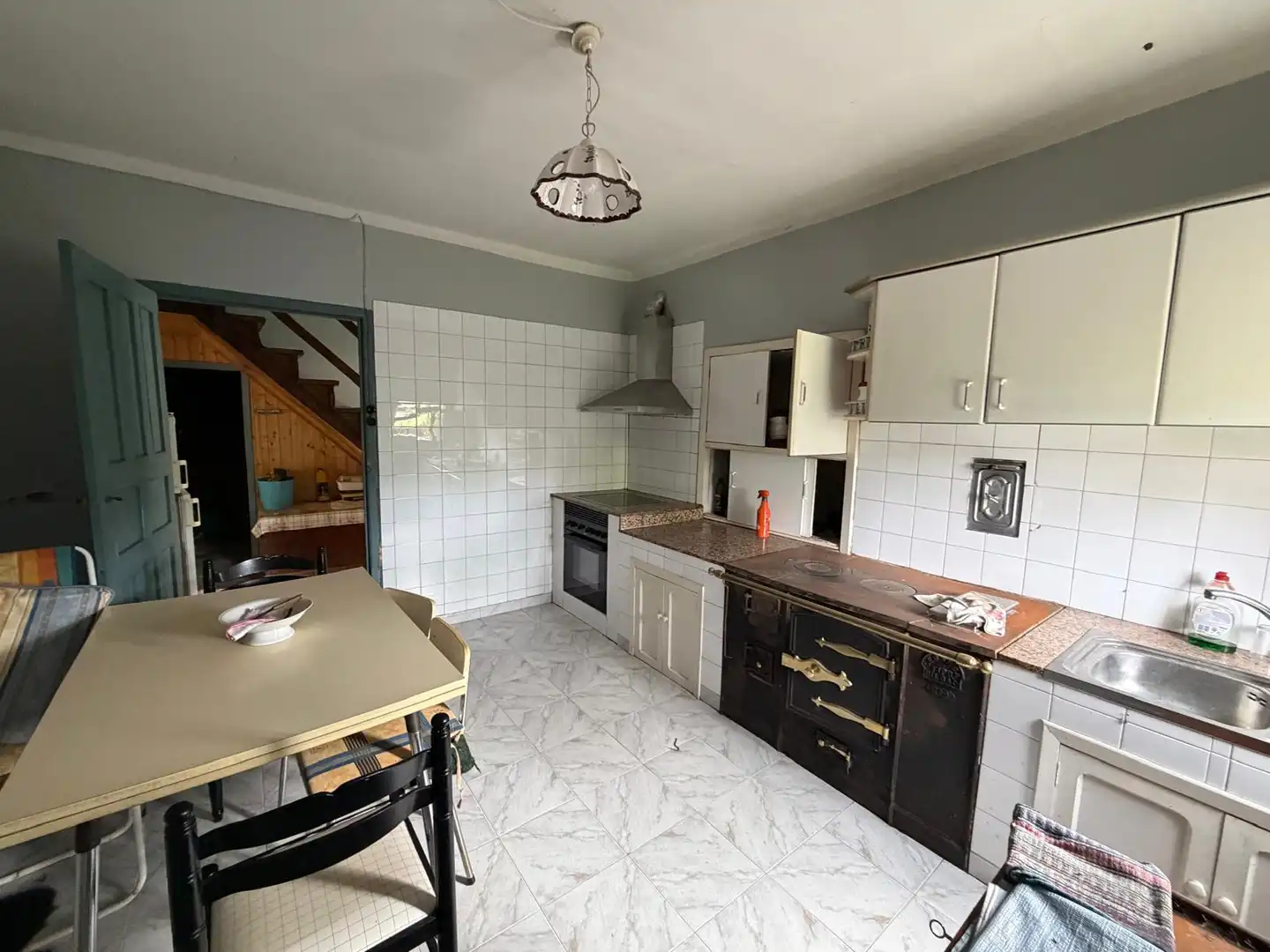 Cocina de Casa adosada en venta en Vilamarín con Jardín privado, Amueblado y Horno