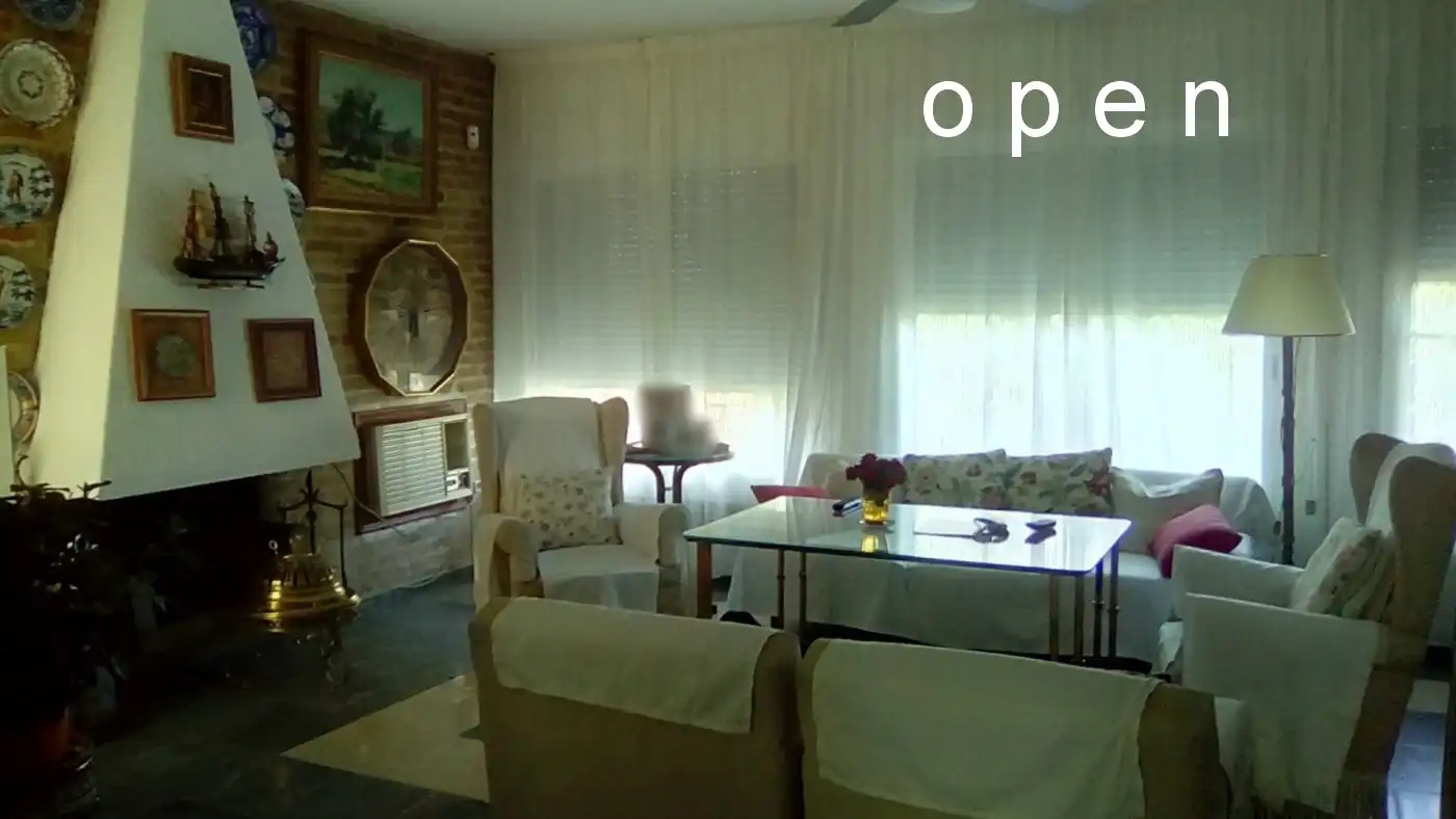 Living room of Houses for sale in Córdoba  with Private garden, Storage room and Swimming Pool