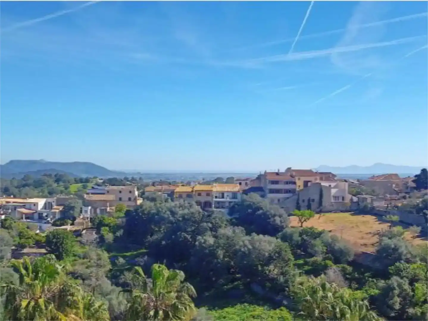 Vista exterior de Piso en venta en Campanet con Jardín privado, Trastero y Piscina