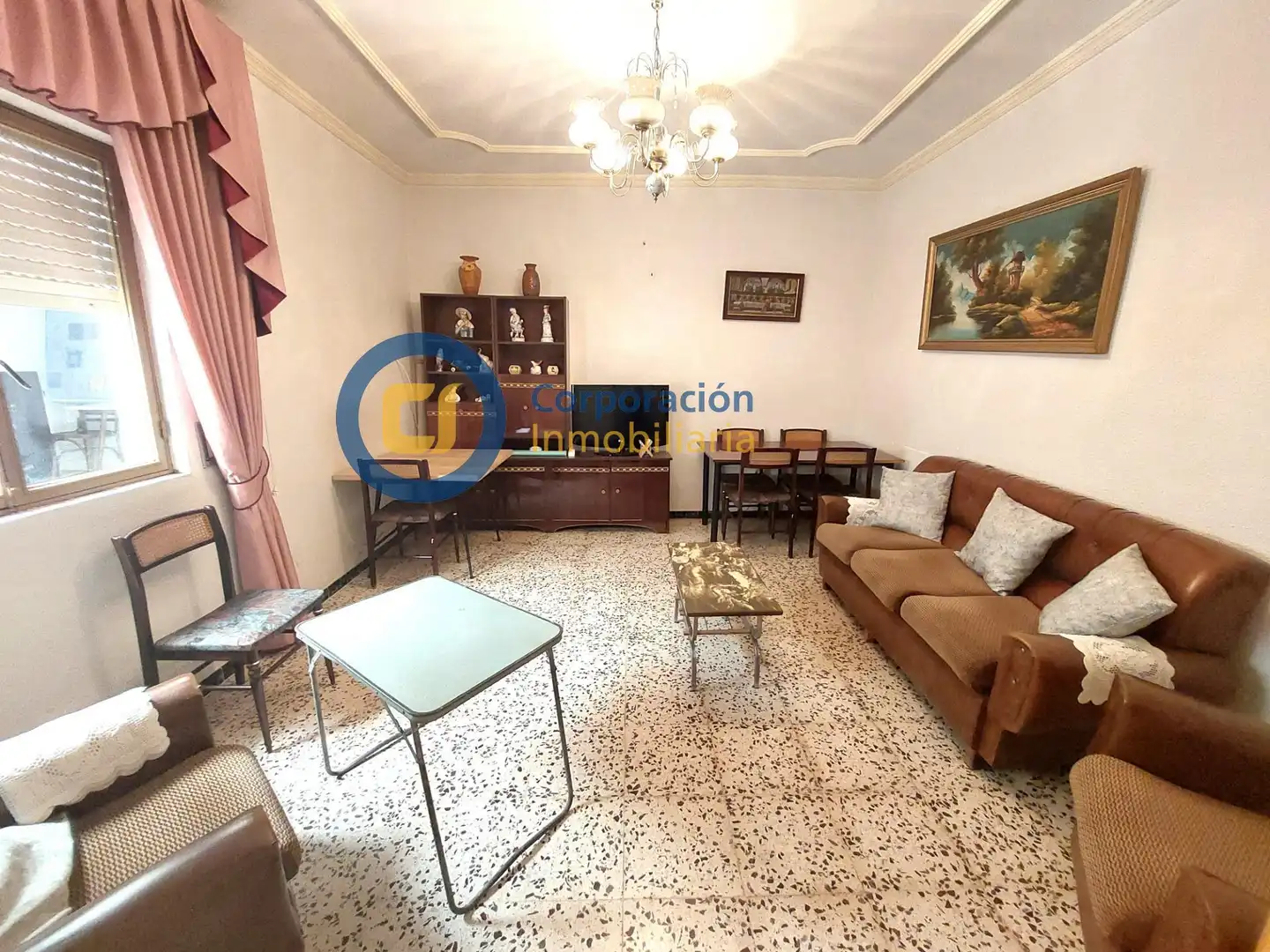 Sala de estar de Casa o chalet en venta en Lorca con Aire acondicionado, Calefacción y Trastero