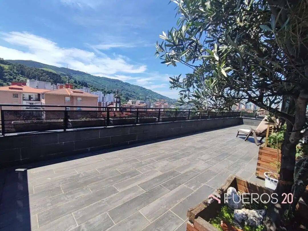 Terrasse von Dachboden zum Verkauf in Barakaldo  mit Heizung, Terrasse und Abstellraum