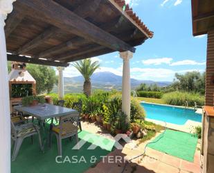 Terrassa de Casa o xalet en venda en Periana amb Aire condicionat, Terrassa i Piscina