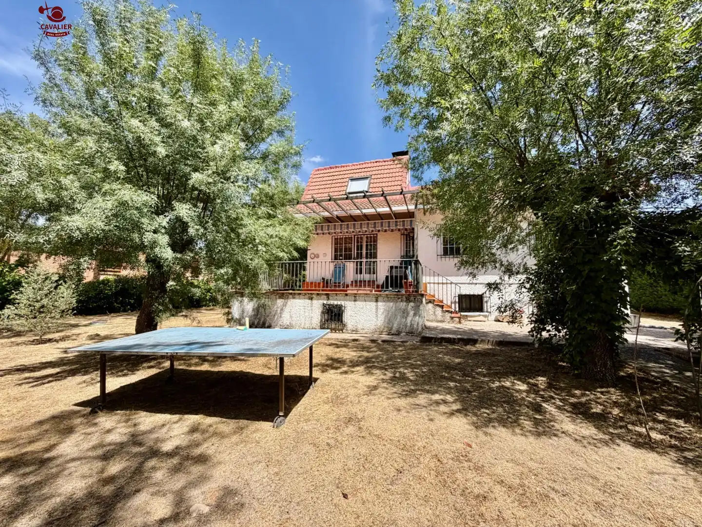 Jardí de Casa o xalet en venda en Guadarrama amb Calefacció, Jardí privat i Terrassa