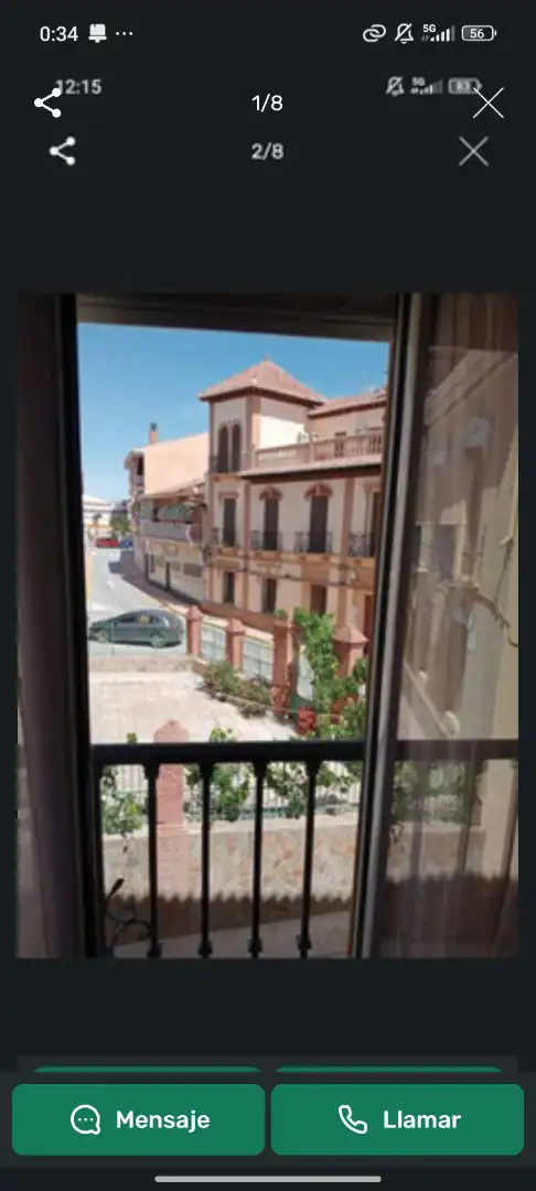 Außenansicht von Wohnung zur Miete in Benalúa mit Möbliert