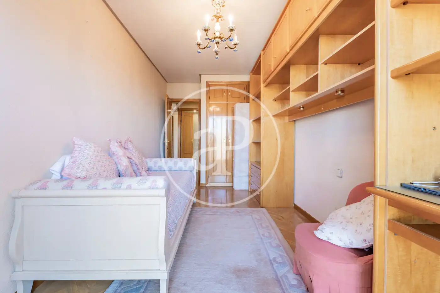 Bedroom of Flat for sale in Madrid  with Air Conditioner and Heating