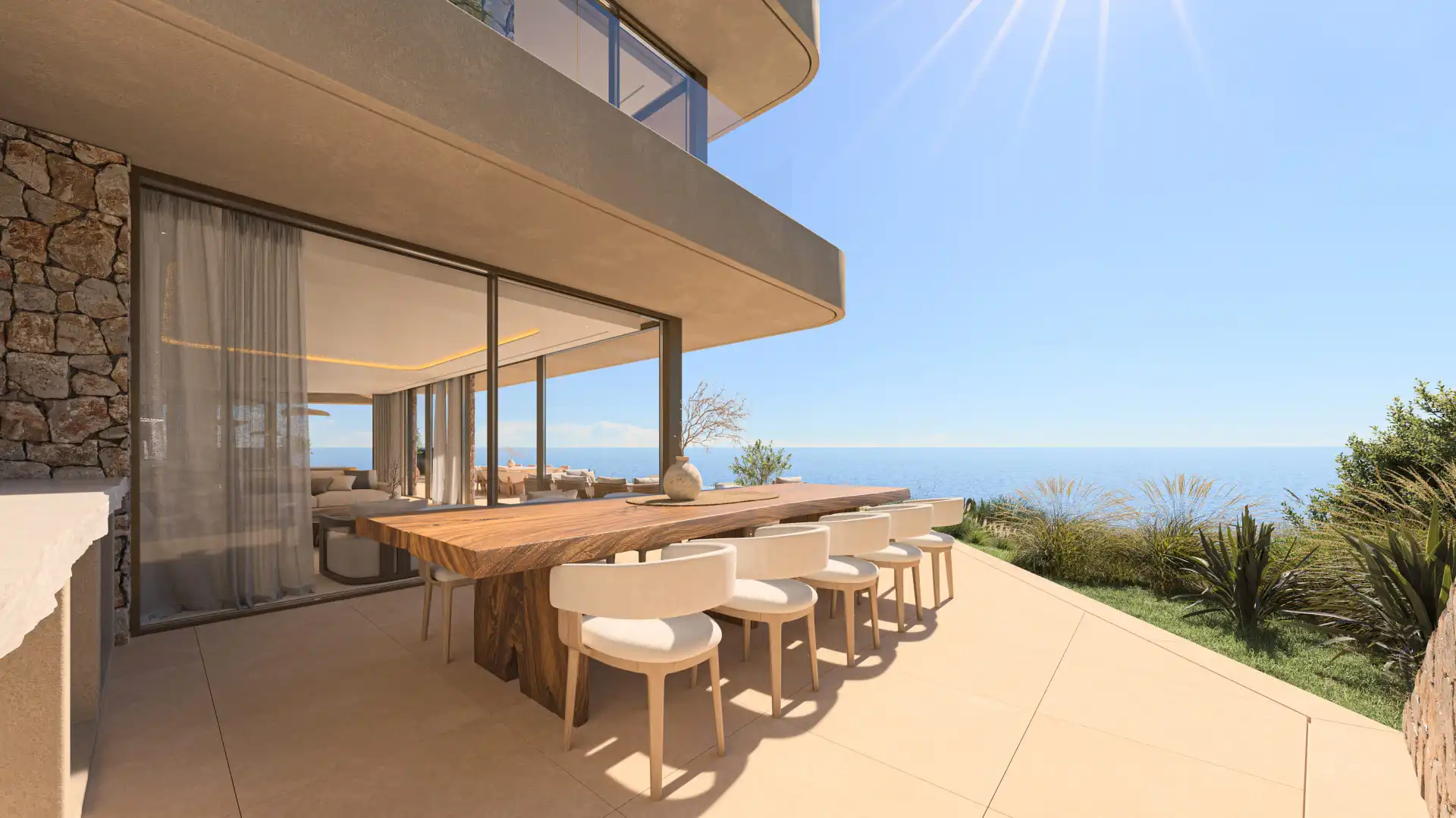 Terrassa de Casa o xalet en venda en Jávea / Xàbia amb Aire condicionat, Jardí privat i Terrassa