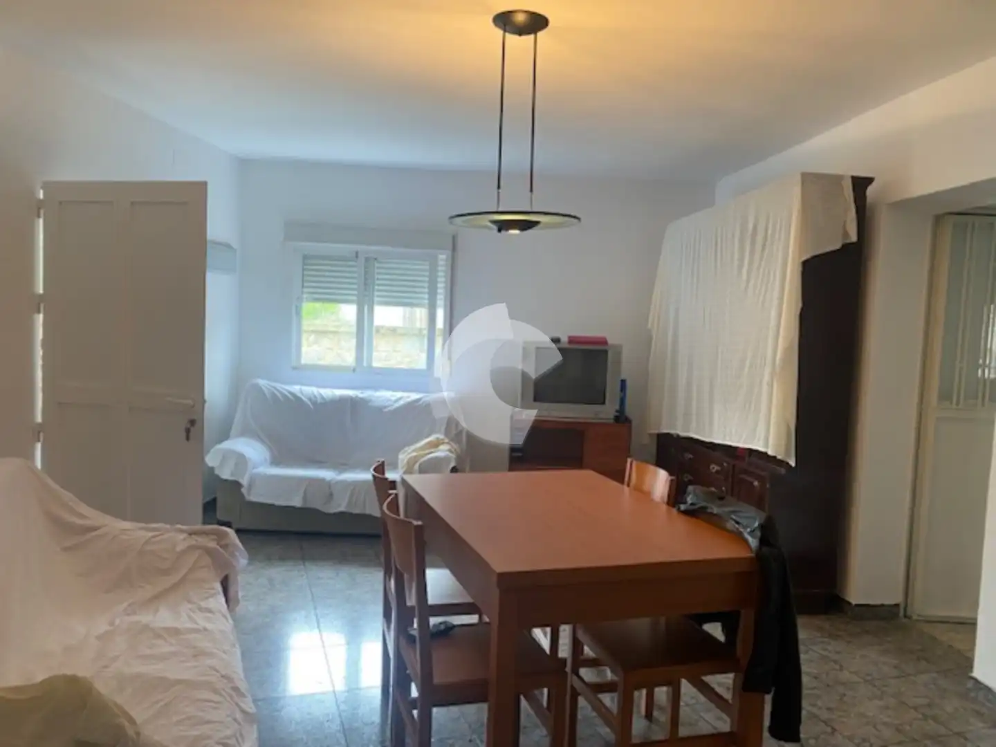 Sala d'estar de Casa adosada en venda en Lobios