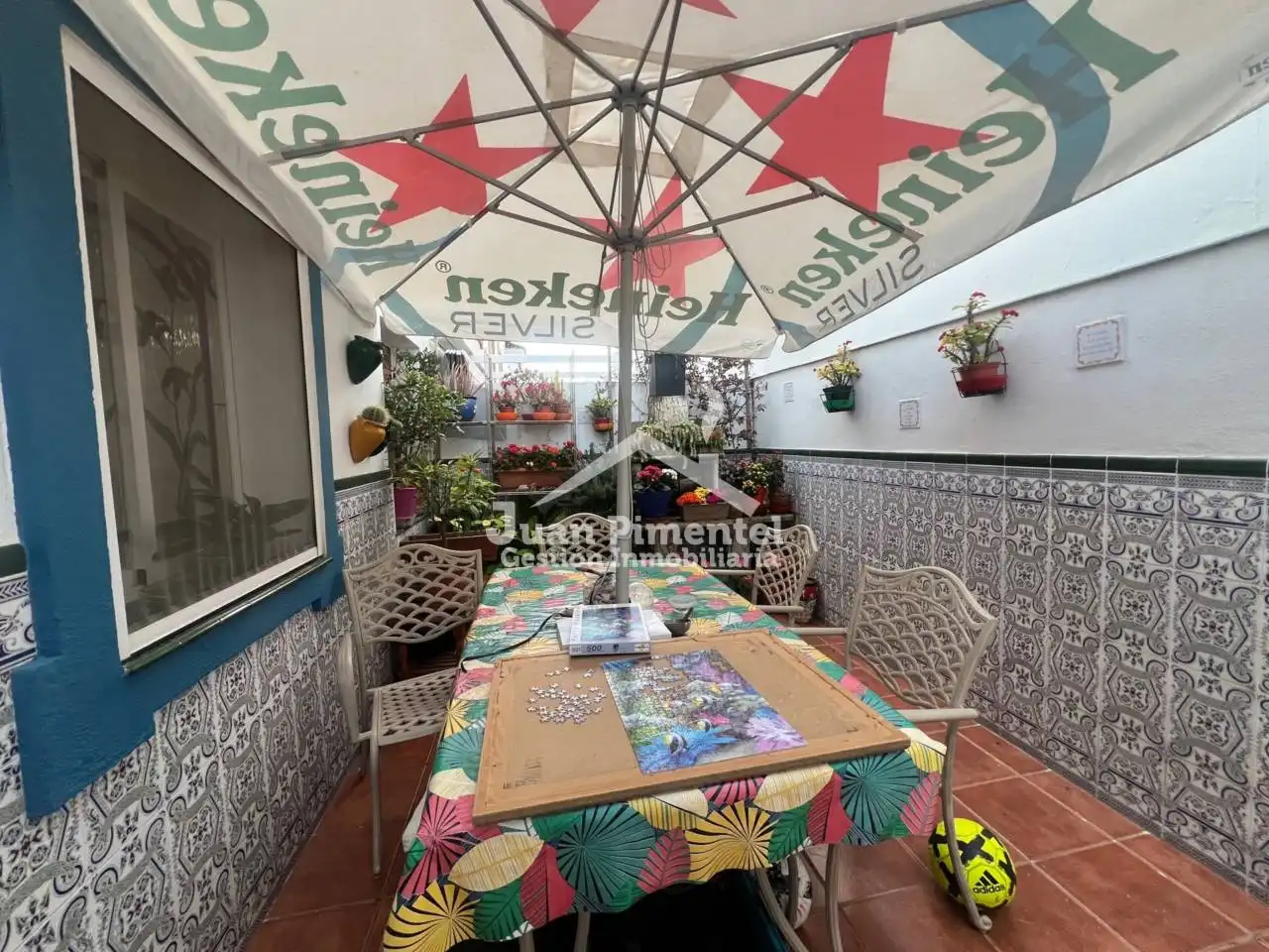 Terraza de Casa o chalet de alquiler en Estepona con Aire acondicionado y Amueblado