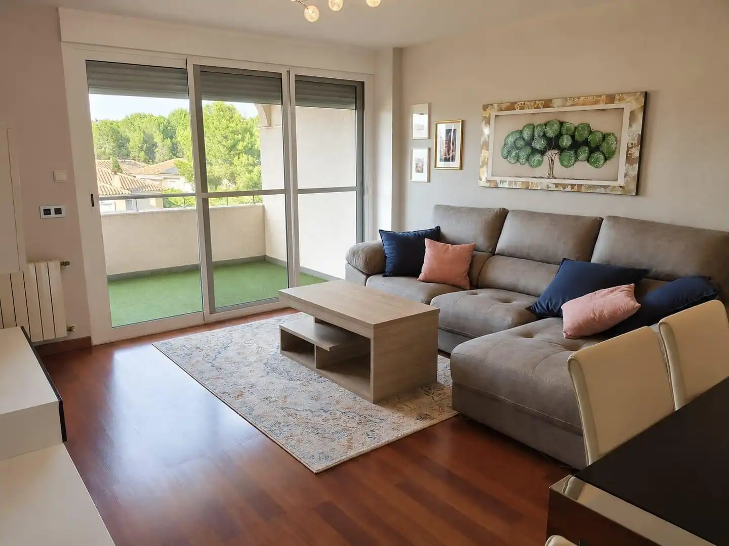 Sala de estar de Ático en venta en Molina de Segura con Aire acondicionado, Calefacción y Parquet