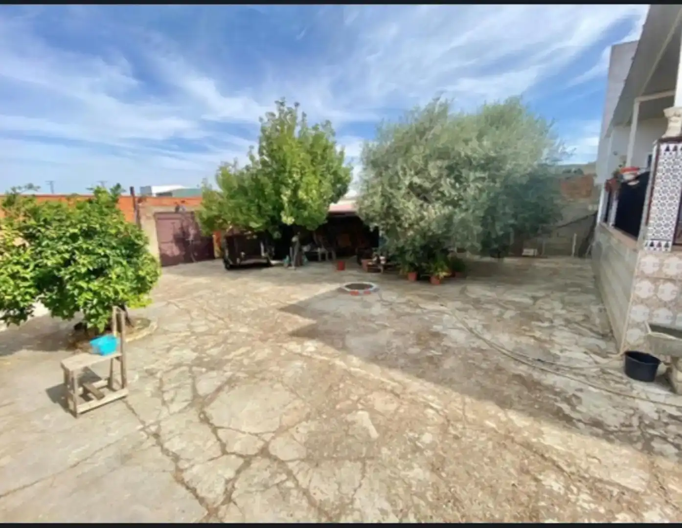 Jardí de Casa adosada en venda en Oliva de Mérida, Badajoz